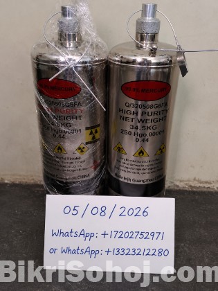 Silver Liquid Mercury 99.999% in Stock